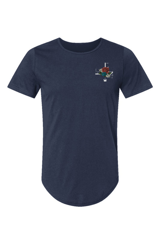 Legacy Bloom Jersey Curved Hem Tee