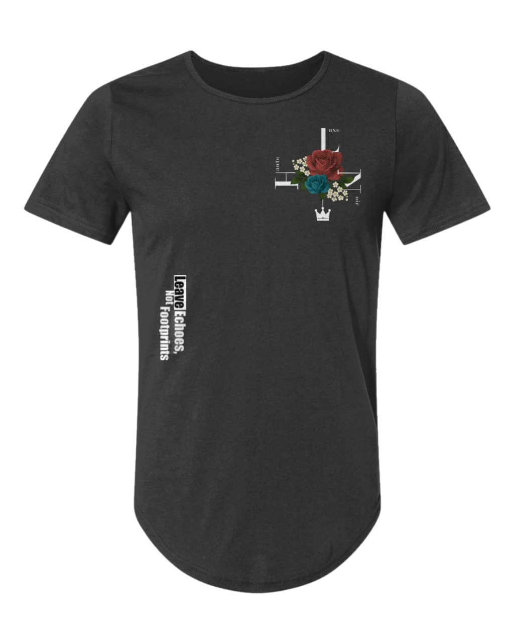 Legacy Bloom Curved Hem Tee