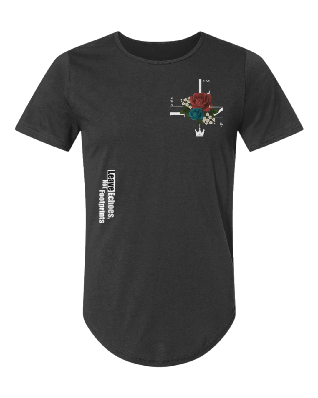 Legacy Bloom Curved Hem Tee