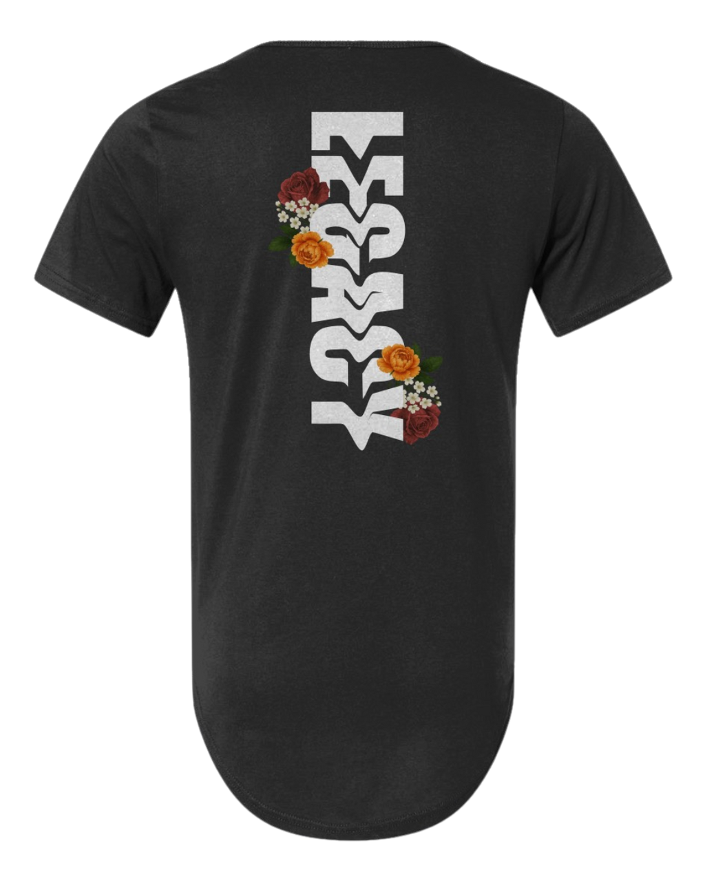 Legacy Bloom Curved Hem Tee