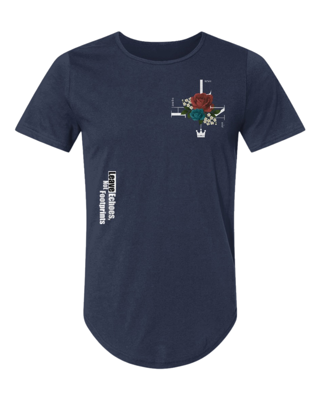 Legacy Bloom Curved Hem Tee