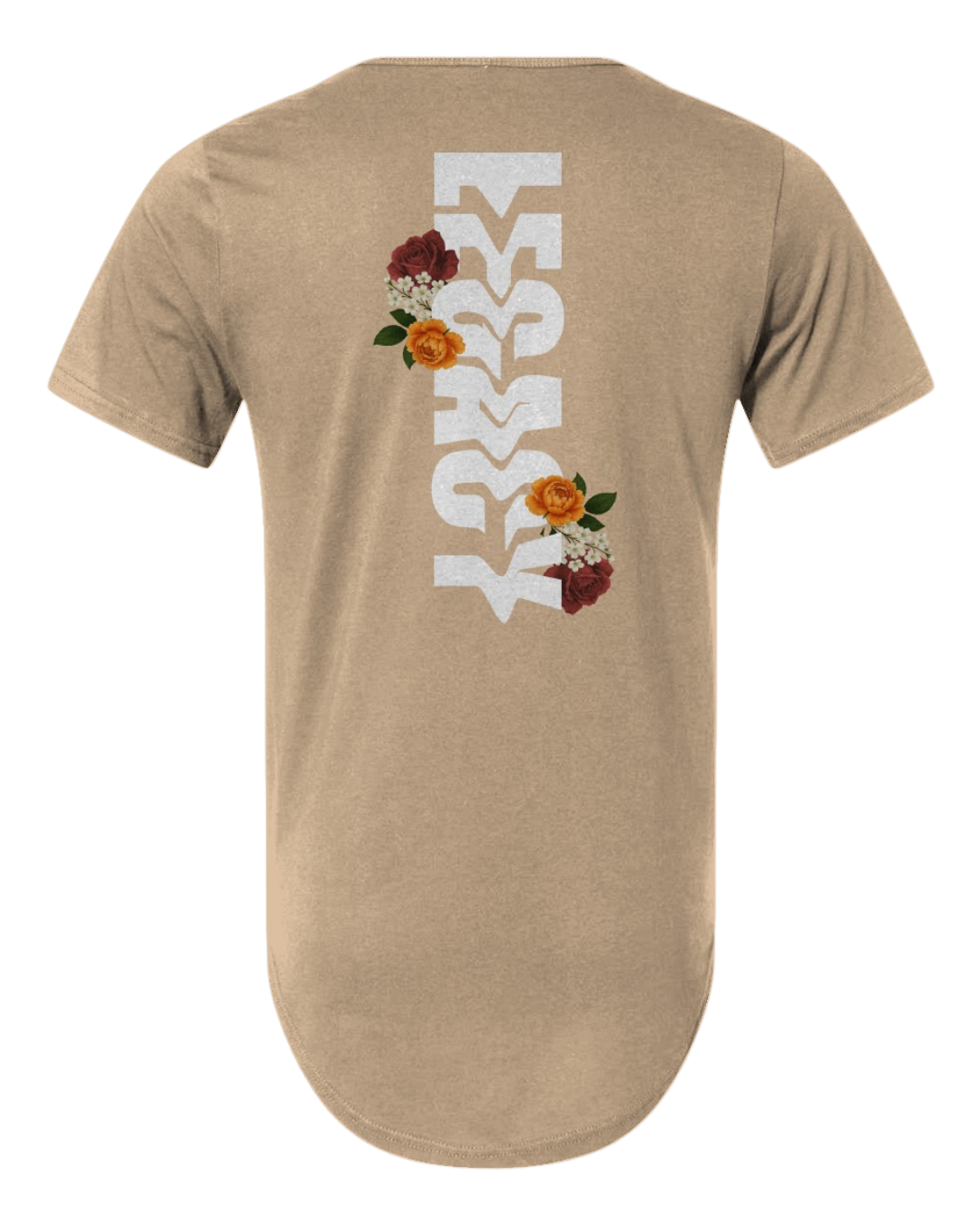 Legacy Bloom Curved Hem Tee