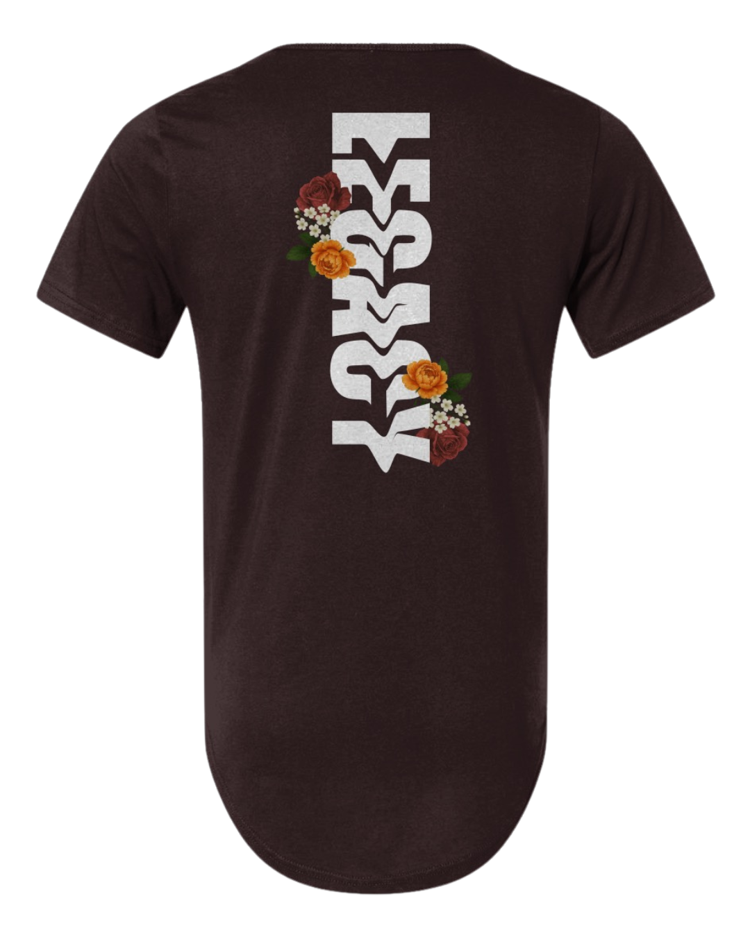 Legacy Bloom Curved Hem Tee